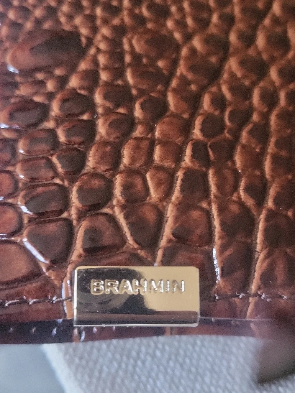 Brahmin Duo Pen @ Leather Journal  Filled With Paper Two Sides Inside Extra Book